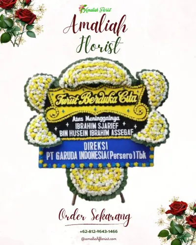 Papan Bunga Duka di Pakualam